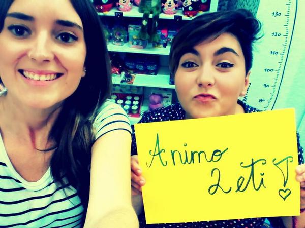 garaziuriarte's tweet photo. #AnimoLeti muxutxus guapetona!!! http://t.co/YbvyBwdlWl