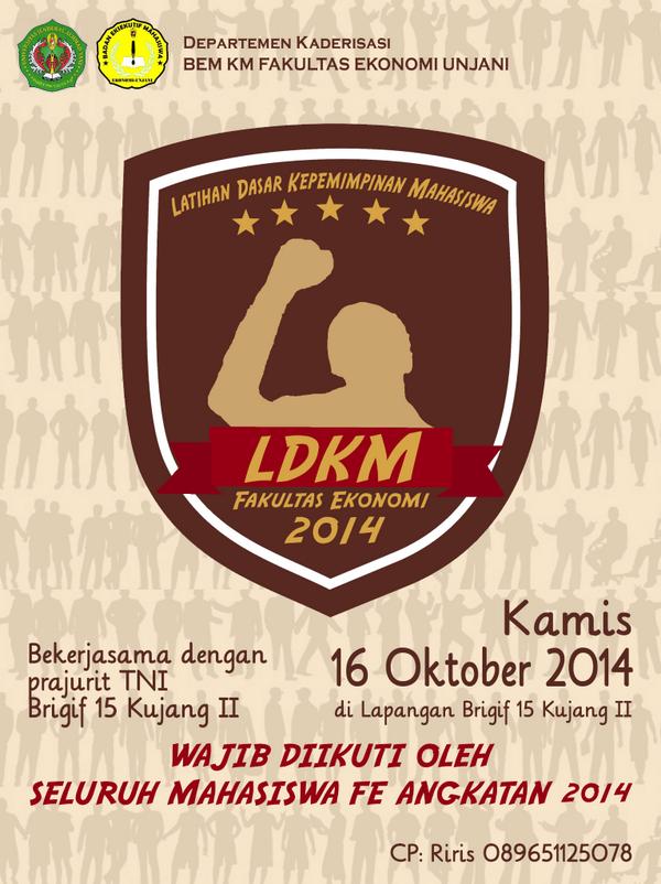 FEUNJANI2014's tweet photo. Teman-teman 2014 yuk ikut LDKM!!! ;) http://t.co/3qdUqZOHQw
