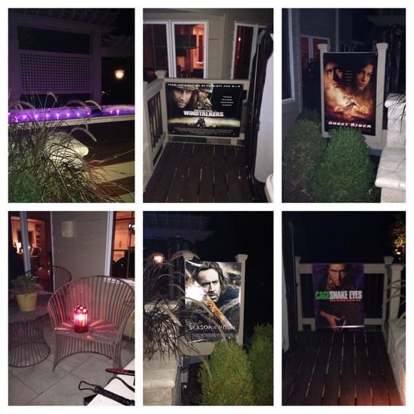 HTWcuzzi's tweet photo. Nic Cage night last night 😍 #season2 #week6 Catalina wine mixer night coming soon 👍 http://t.co/PDR2vAjaos