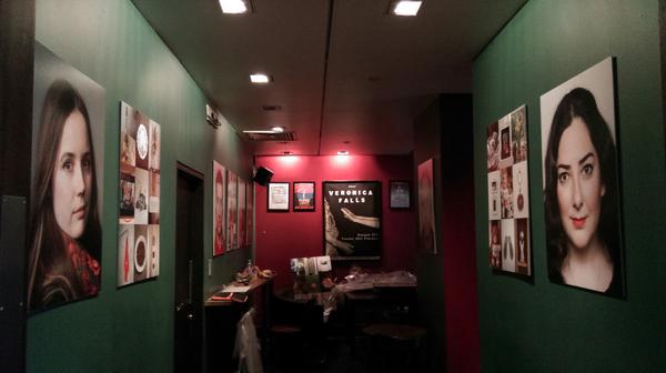 s_robertsphoto's tweet photo. Work is up in the terrace bar of @SARAMAGOcafebar for tonight's @DocuFilmFest launch! #Home #document12 http://t.co/Urx5ua2nTB