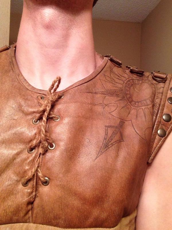 JimTheLibrarian's tweet photo. Hello Armor, my old friend. #TheQuest http://t.co/E0Ub3s9a3E