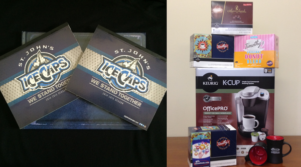 NLClassifieds's tweet photo. Last day! FOLLOW @NLClassifieds &amp; RT for chance to win @IceCapsAHL Home Opener tix &amp; brand new @Keurig OfficePro! #NL http://t.co/EKZ5slPYDT