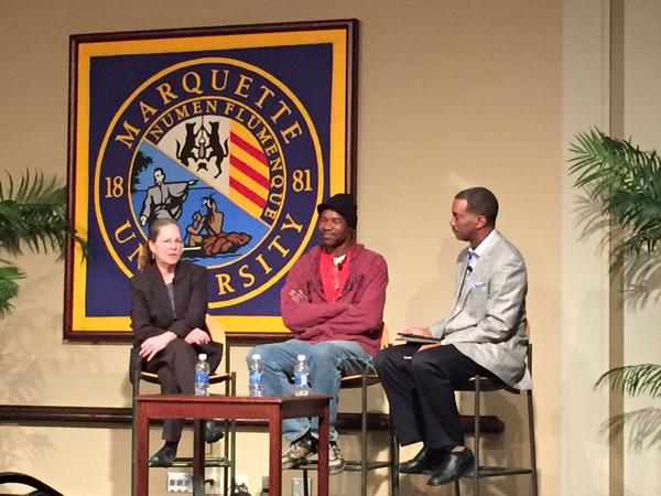 jenna_ebbers's tweet photo. Lillian Thomas, John Patton and @herbertlowe talking at the @MUOBrien conference. #muobrien http://t.co/GELQwwPCaU