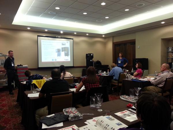 SEFA_LLC's tweet photo. First rotation is done at #SEFANSC at beautiful @LaCanteraResort. Here's a look inside the @Cambro1 #training room. http://t.co/EQ4AzOvxHR