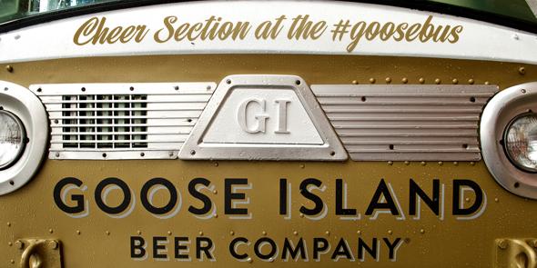GooseIsland's tweet image. Find our #ChiMarathon Cheer Section at 35th &amp;amp; State. The #GooseBus will be there in full force.