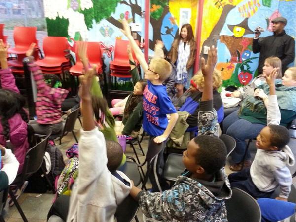 Nothing is greater than the gift of #knowledge. The children at <a href="/DeRoFoundation/">DeRo Foundation</a> were eager to learn about #smoothies