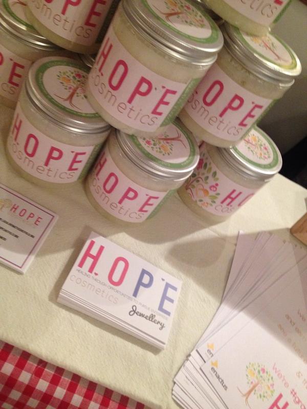 hope_cosmetics's tweet photo. All set up and ready for the @UnchosenFilm Short Film Festival @hopeempowers #hopeempowers http://t.co/FV76l6TrY1