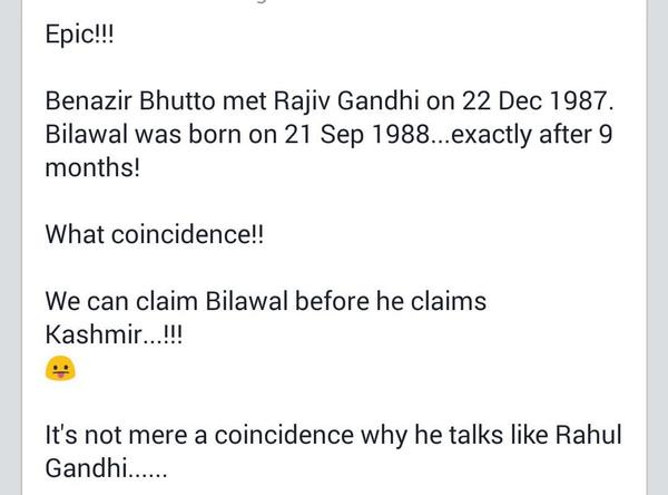 DwellingDeep_'s tweet photo. #YoBilawalSoDumb : Now we know his genes. http://t.co/Rw0l5bYhEA
