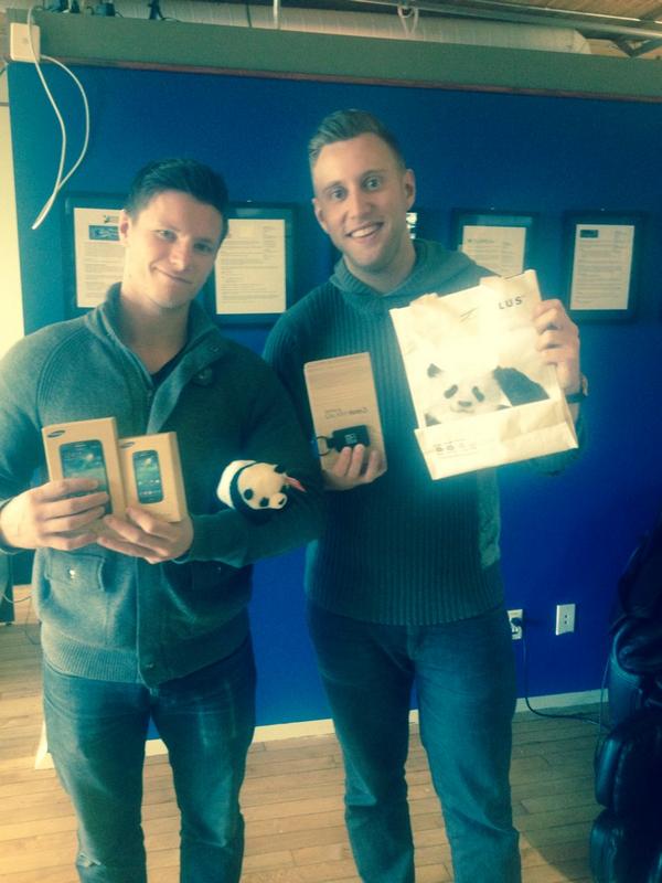 AdvolveMedia's tweet photo. @TELUSBusiness thanks for the gear! You guys rock! #regionalwinners #gotelus http://t.co/CppCmofQaM