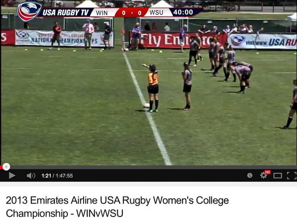 WSUCougarWRugby's tweet photo. #TBT to 2013 @USARugby @emirates National Championship game vs @winonastateu. Watch: http://t.co/yAzBJTNost #GoCougs http://t.co/IYbZeFryRs