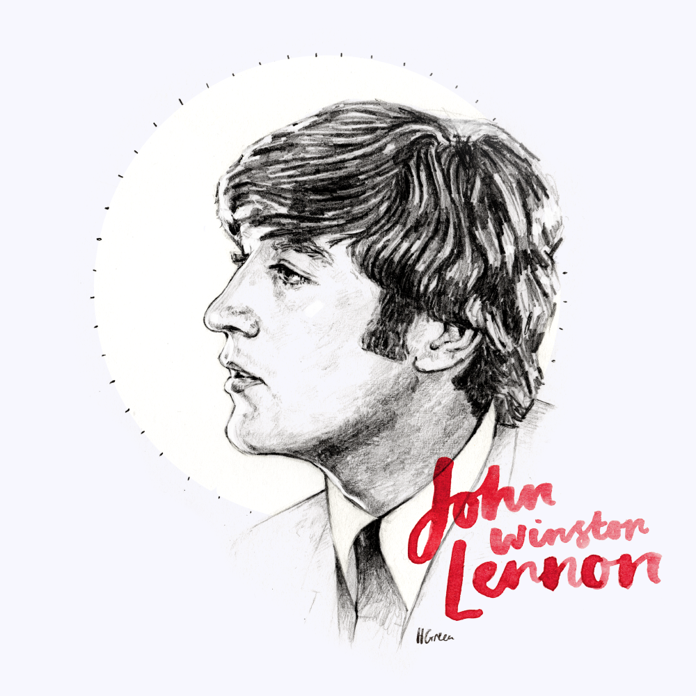Happy 74th Birthday John Lennon! A true legend. Born this day, October 9th, 1940. 
