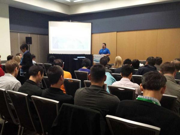 GKCanada's tweet image. Full house for @RealTorontoFord at #itechvan #itech2014!