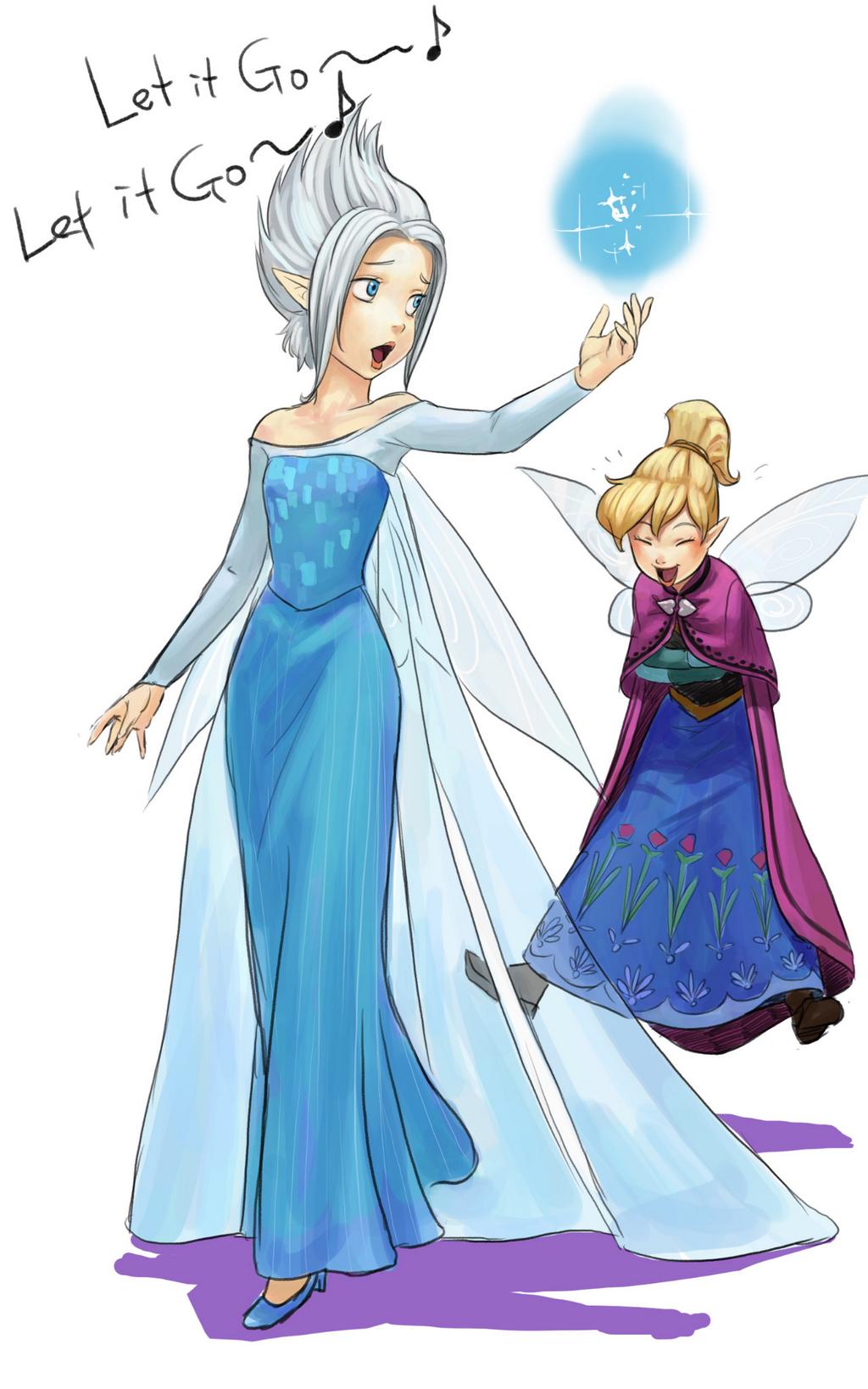 Twitter 上的 とくなが3046 ティンカーベルとペリウィンクルらくがき Http T Co Tdcxqckziz Twitter