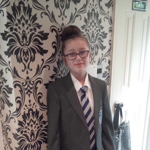 Still can't believe my daughters at big school!!??? # time flys!