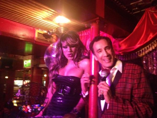 smallpartsshow's tweet photo. Had sooo much fun hosting #DragQueenBingo last night at @hamburgermaryss w/ the lovely #MissRoxyWood! http://t.co/OvY5rM625D