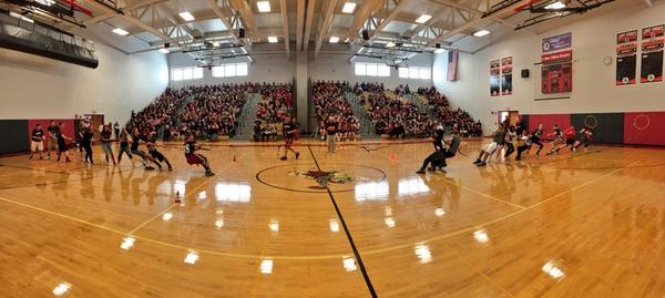 LeRoy_CSD's tweet image. Pep Rally Tug of War! #allmuscle #SPIRITWEEK2014