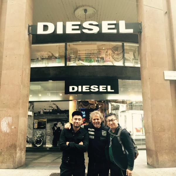 With @formichetti and #MasamichiKatayama we want to create the most beautiful store in the world for @diesel #milan
