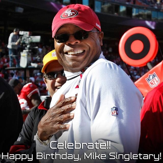 Happy Birthday, Mike Singletary! by nfl 