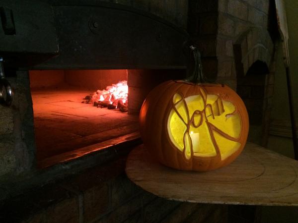 Our GM, Dany, in our Bronx location is quite the artist! Our logo has never looked better! #jjackolatern #halloween