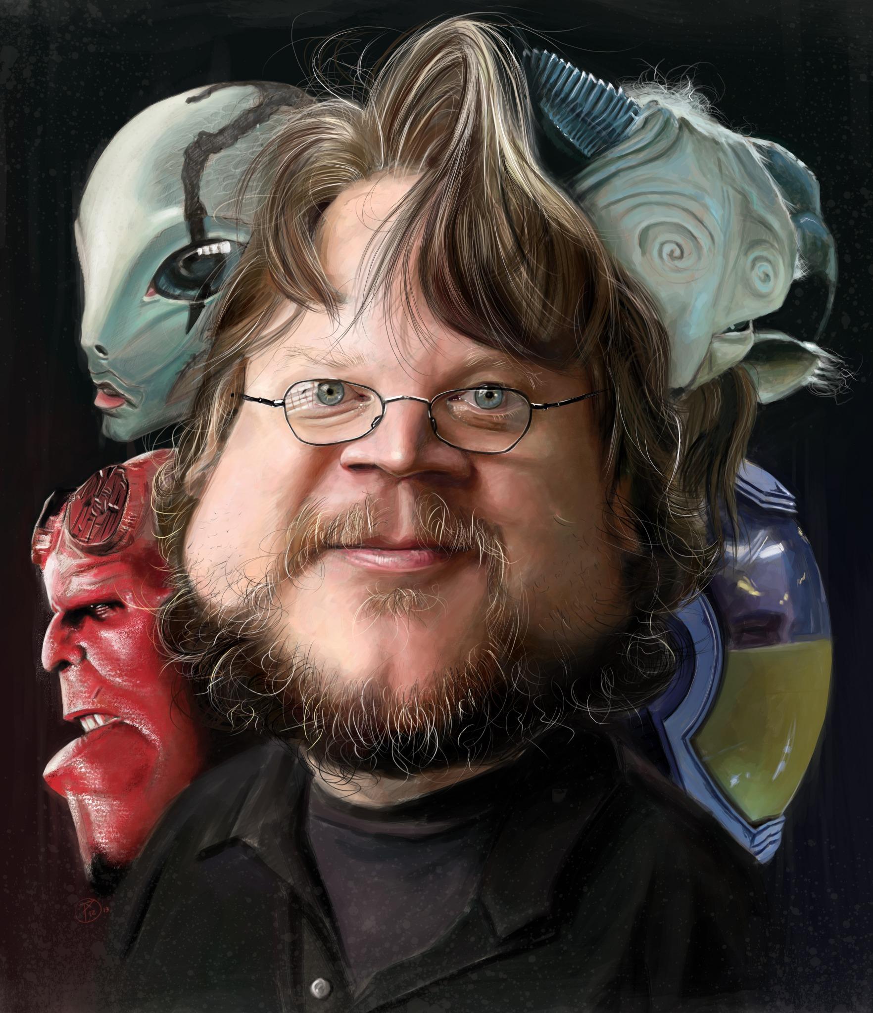 Happy 50th Birthday, Guillermo del Toro!     (Art by Pero Requena) 
