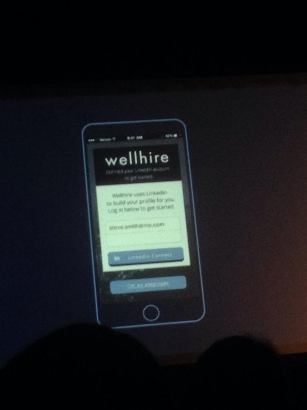 RunningPi's tweet image. @RunningPi: Great presentation from @WellhireNews! Well hire is an awesome HR tool #tsboulder #tsdemoday