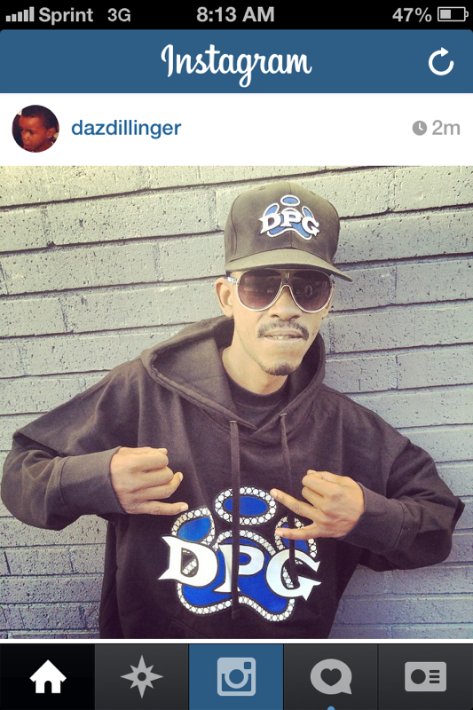 SeriousPimp's tweet photo. #Pimpstagram @kurupt_gotti #DPG wearing his SP Aviator Shadez!! http://t.co/7gsyzzyzkB