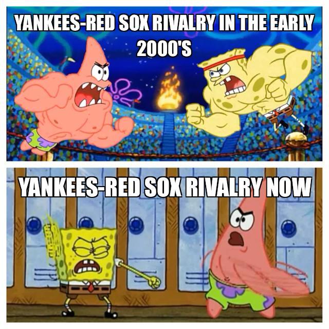 “Poor #Yankees and #RedSox” .