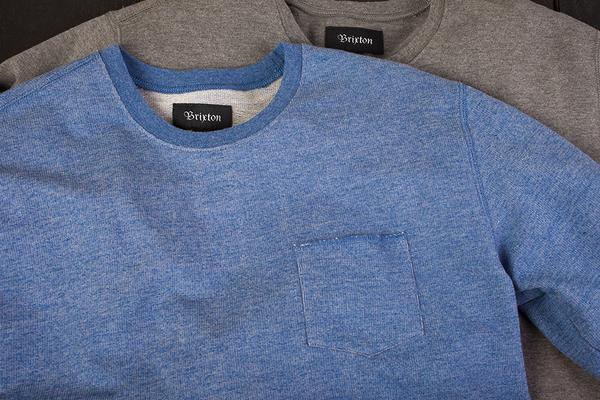 BrixtonMfg's tweet photo. The 'Marty’ Longsleeve pocket knit http://t.co/Y6tOIwpOFD