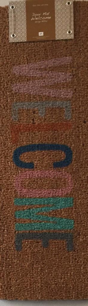 Gorgeous new Door Matt perfect for keeping this miserable weather out of your welcoming home...