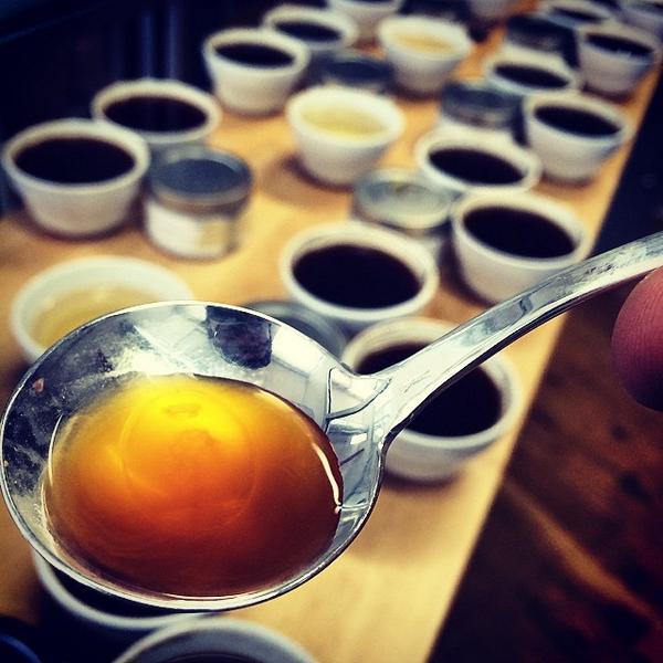 the_swensonian's tweet image. Custom. #spoonporn #nobletreecoffee #nobletree #coffeecupping #brazil ift.tt/1smH3Xz