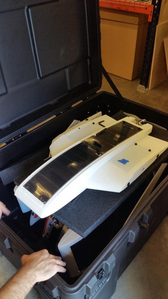 Roboflight's tweet image. Five more RF-70 headed out! Great job Pete!