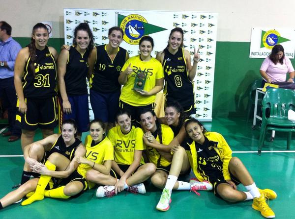I COPA DELEGACIÓN DE SEVILLA FEMENINA <a href="/ELREVERSOCB/">GRUPO OPTIK EL REVERSO C.B</a> CAMPEON