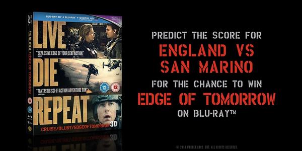 LiveDieRepeatUK's tweet photo. Calling for all final submissions. Tweet your score prediction to @LiveDieRepeatUK with #EngVSM now! http://t.co/oFtGh4yjNF