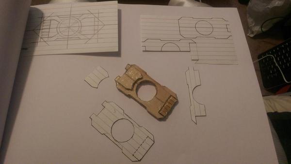 S7_Section7's tweet image. First prototypes in progress. #Halo #HaloCortanaChip #CortanaChip