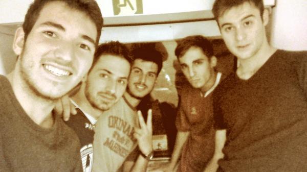 Después de un duro entreno volvemos a casa!