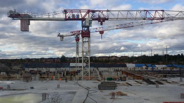 RT <a href="/vincepetrozza/">Vince Petrozza</a>: 2 cranes now up and swinging away at <a href="/FortressRDI/">Fortress Real Developments</a> project KingSquare!