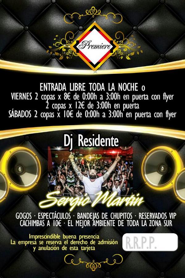 Mañana os esperamos en <a href="/salapremiere/">Sala premiere</a>!! 2x8 en copas hasta las 03:00h. NO TE LO PIERDAS!!!