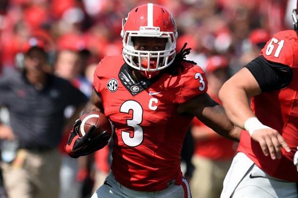 BleacherReport's tweet photo. Georgia RB Todd Gurley has been indefinitely suspended for an alleged violation of NCAA rules http://t.co/lCeNem8U8O http://t.co/NNHv4177QM