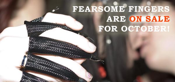 ScottPaulDesign's tweet photo. Fearsome Fingers are on Sale for October!  A great accessory for your Halloween Fun! http://t.co/42Aycy9EWK http://t.co/fYI03A843W