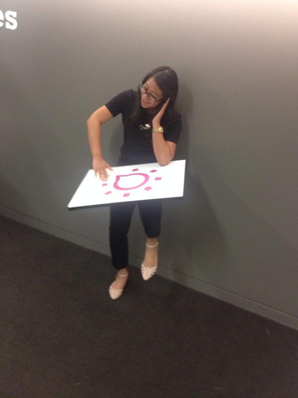 FanDeckComet's tweet photo. Loved my first week with this #gsd girl! So happy to have her on our team @socialtables #heymsdj @1aura1opez http://t.co/memT264YS4