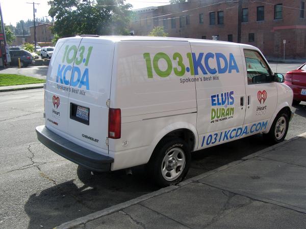 CasselPromotion's tweet photo. New vehicle graphics for @1031KCDA Spokane. Print &amp; Install by @CasselPromotion http://t.co/tOLkswBOao