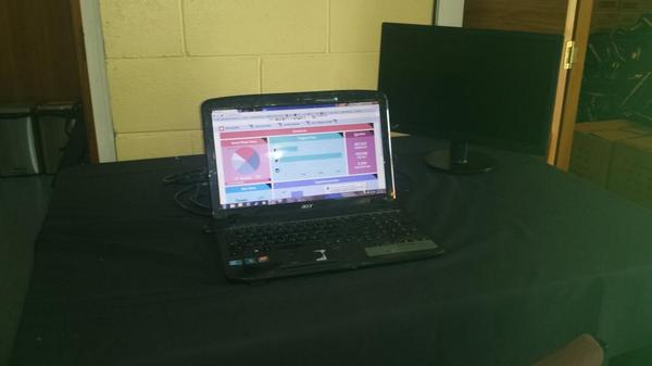 BurnettKirsty's tweet photo. #gigatowntimaru sign up centre ready in the #simasters14 village at Caroline Bay http://t.co/hUASXRZrvf