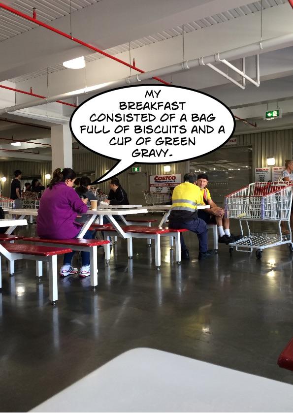 Profjbailey's tweet photo. Confessions from ordinary people #breakfast #costco #comictouch http://t.co/6cU0ghPIcV