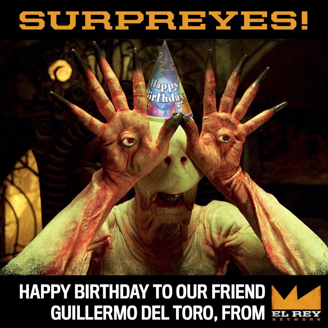 Happy to the modern master of monsters, Guillermo del Toro! 