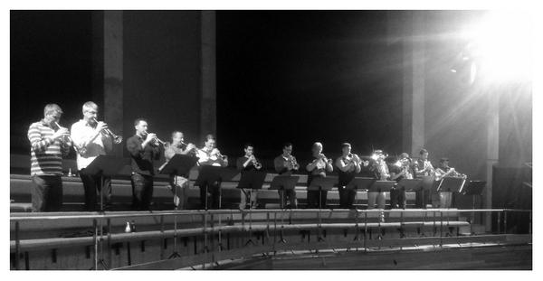 NZSO's tweet photo. 14 trumpets in rehearsal for #tonight's Brass-tacular #BoldWorlds concert #allaboutthatbrass http://t.co/GyVIaNBccS http://t.co/f4GXJ8GQFd