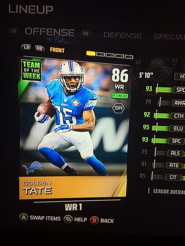 MUTCards15's tweet image. Pretty nice pull over 85 I'll take him