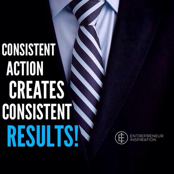 Ent_inspiration's tweet photo. #entrepreneur #inspiration #be #consistent http://t.co/XOleK5wzoR