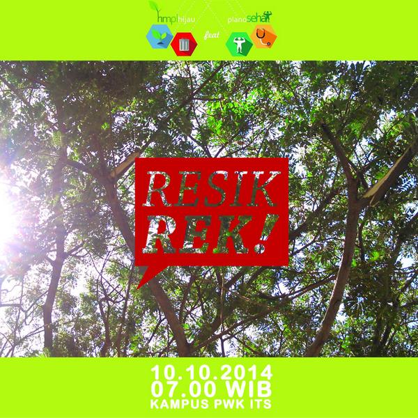 ResikRek's tweet photo. Mari beraksi bersama kami! @hmplITS @ArekPerisai @GarudaITS @Osteon13 @ApisDorsata14 http://t.co/QEL6wy2eI6