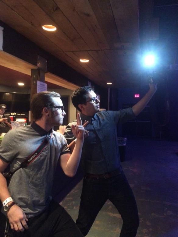 CHAStartupAward's tweet photo. Looks like our photographers for the night are ready! @KennethsMunoz #chastartupawards #startupweekcha http://t.co/N6fHx4wTQE