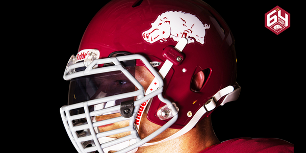 BretBielema's tweet photo. Excited to honor the 1964 Arkansas National Championship team with special uniforms this Saturday! #WoooPig http://t.co/cmQiyS2Sby